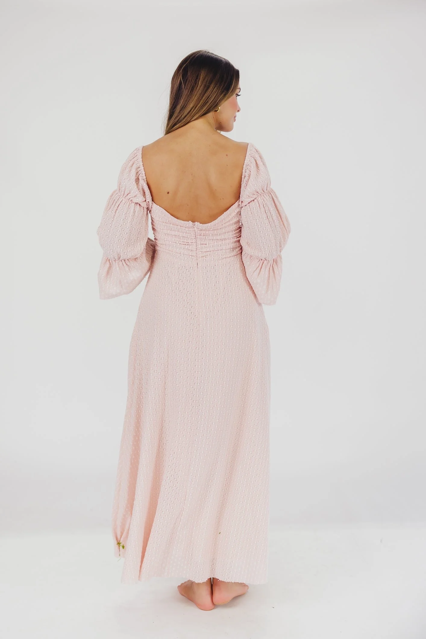 Maisie | Maxi Dress with Ruffles and Open Back - Image 7