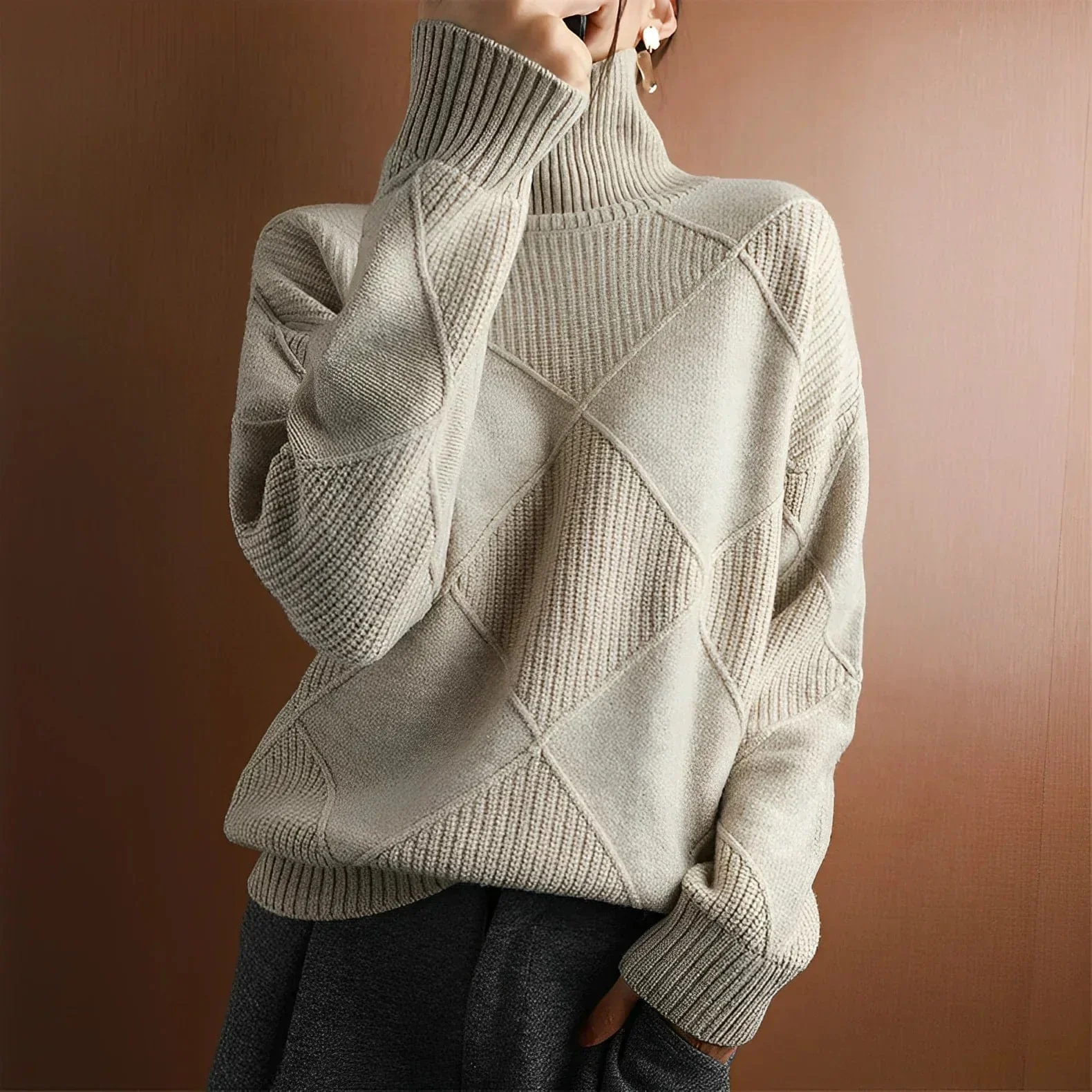 Marie turtleneck of cashmere - Image 3