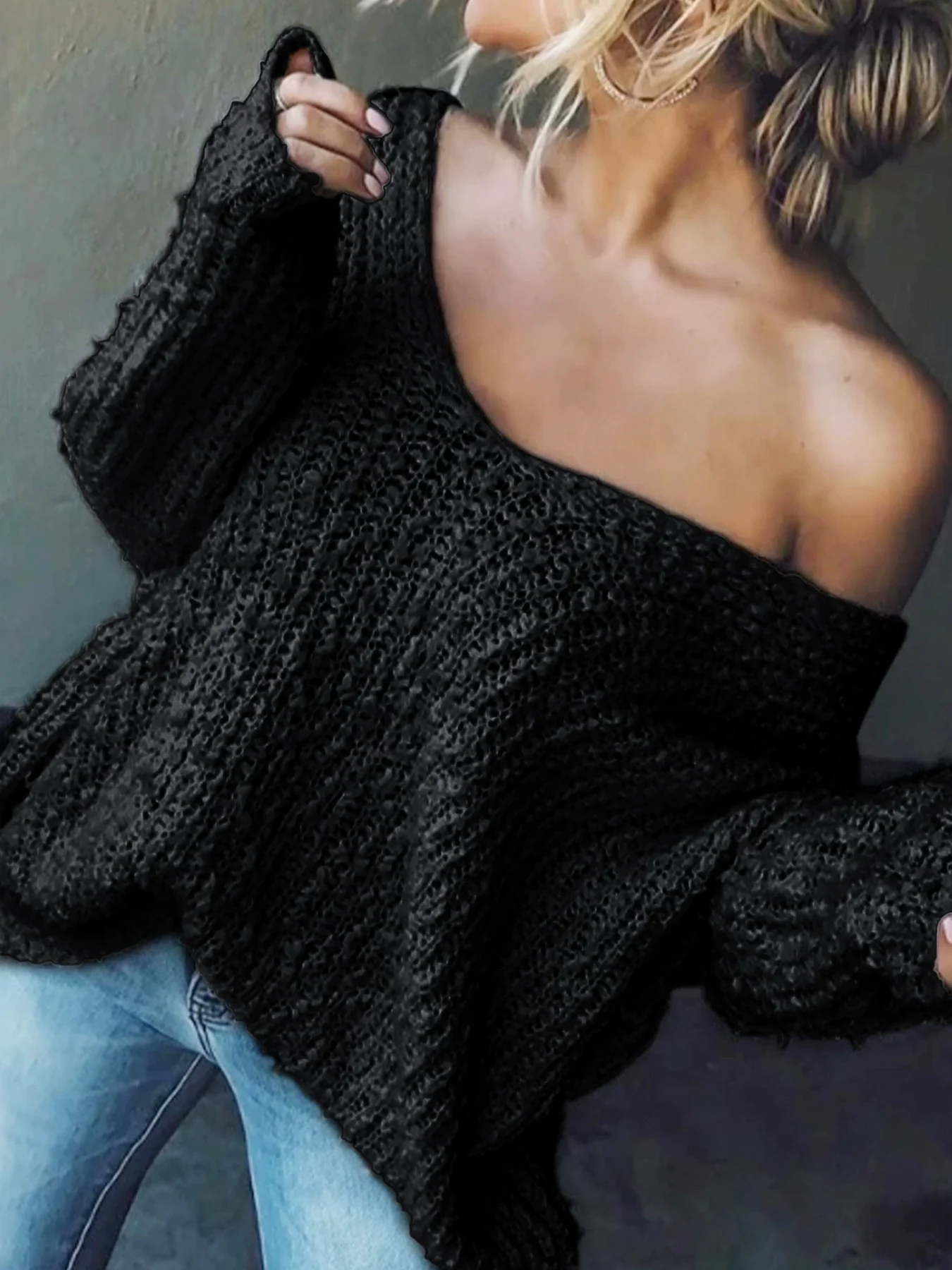 Maria – Glamorous Off-Shoulder Crocheted Top for Women - Image 3