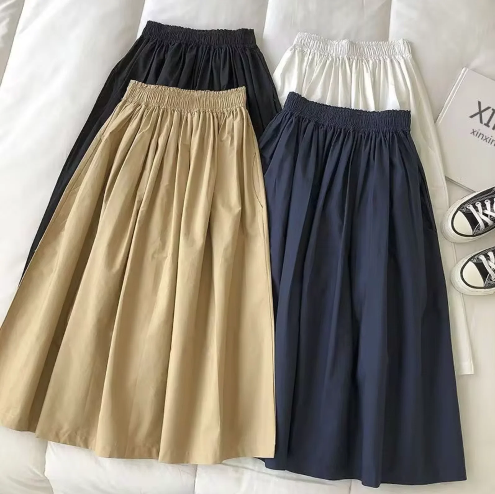 Martina – Wide Skirt With High Waist - Image 4