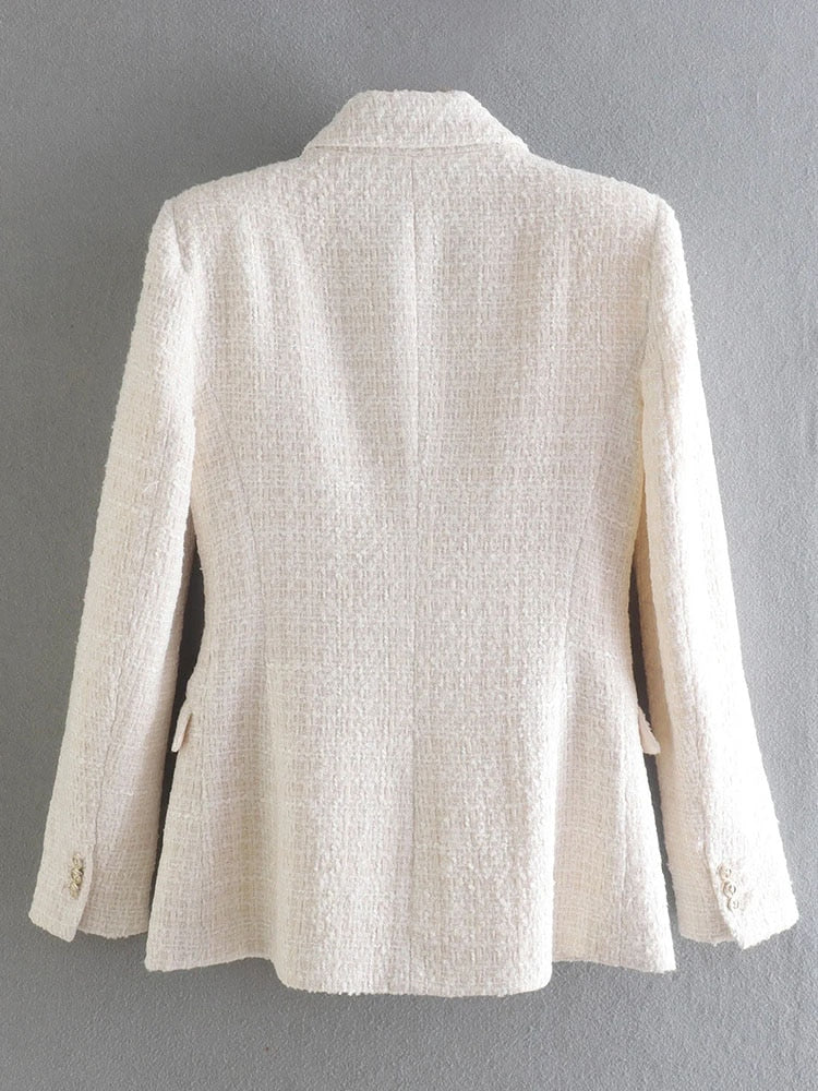 Maud - Chic Double-breasted Blazer - Image 3