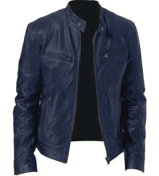 Maurice | Stylish, Warm & Comfortable Leather Men's Coat - Image 6