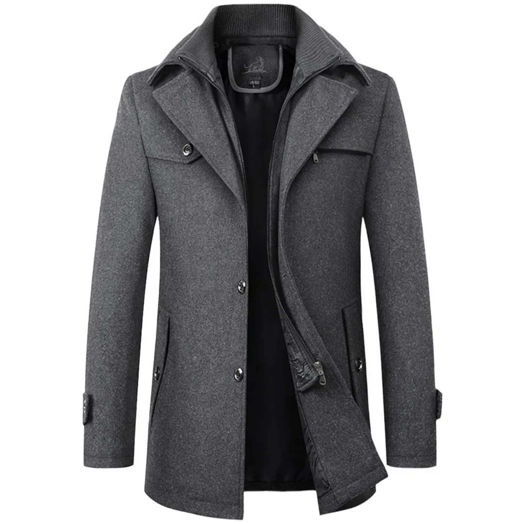 Maximilian | Classic woolen men's coat - Image 5