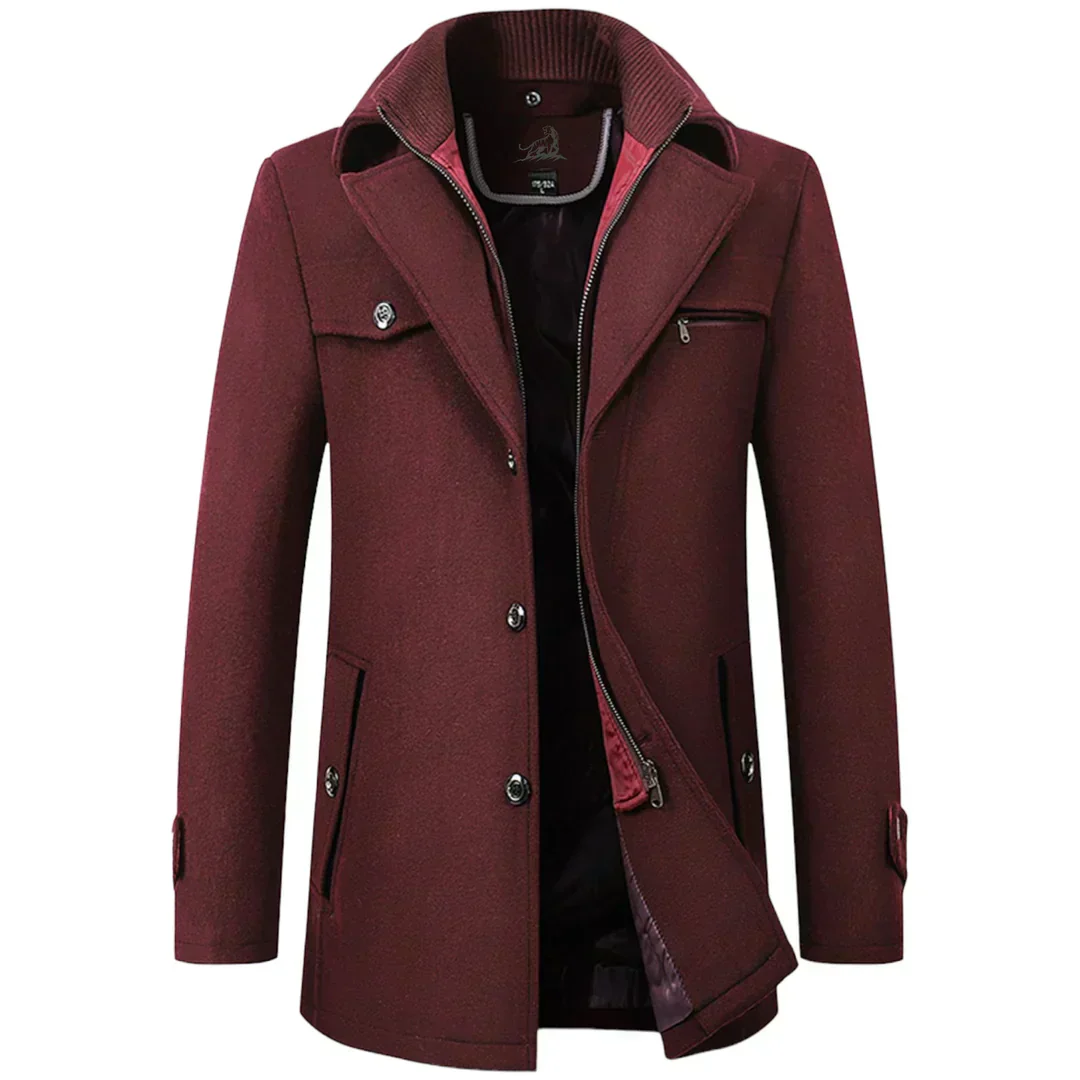 Maximilian | Classic woolen men's coat - Image 7