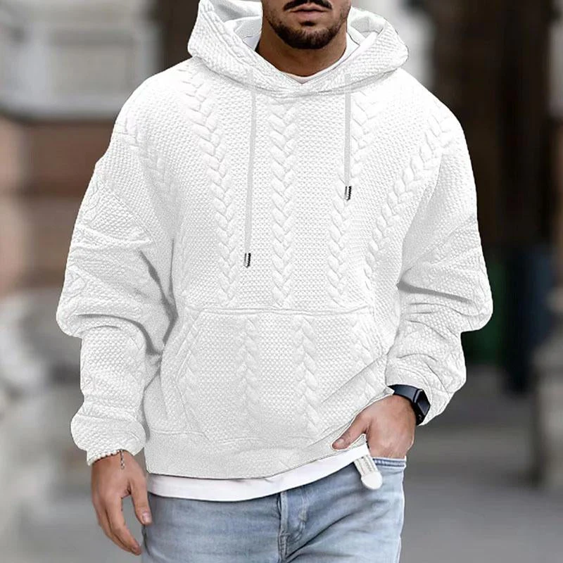 Men's Hoodie With Pattern - Image 5