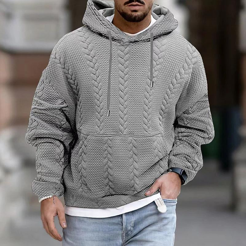 Men's Hoodie With Pattern - Image 6