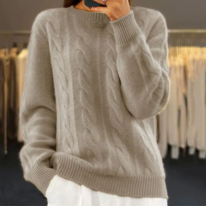 Michelle - Warm knitted sweater - Image 2