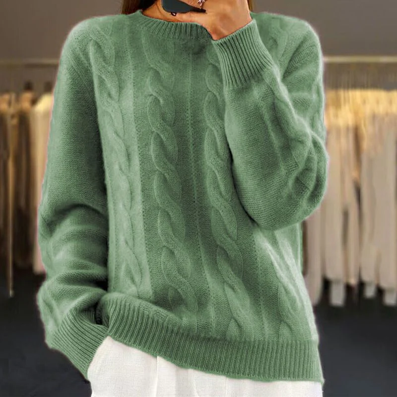 Michelle - Warm knitted sweater - Image 3