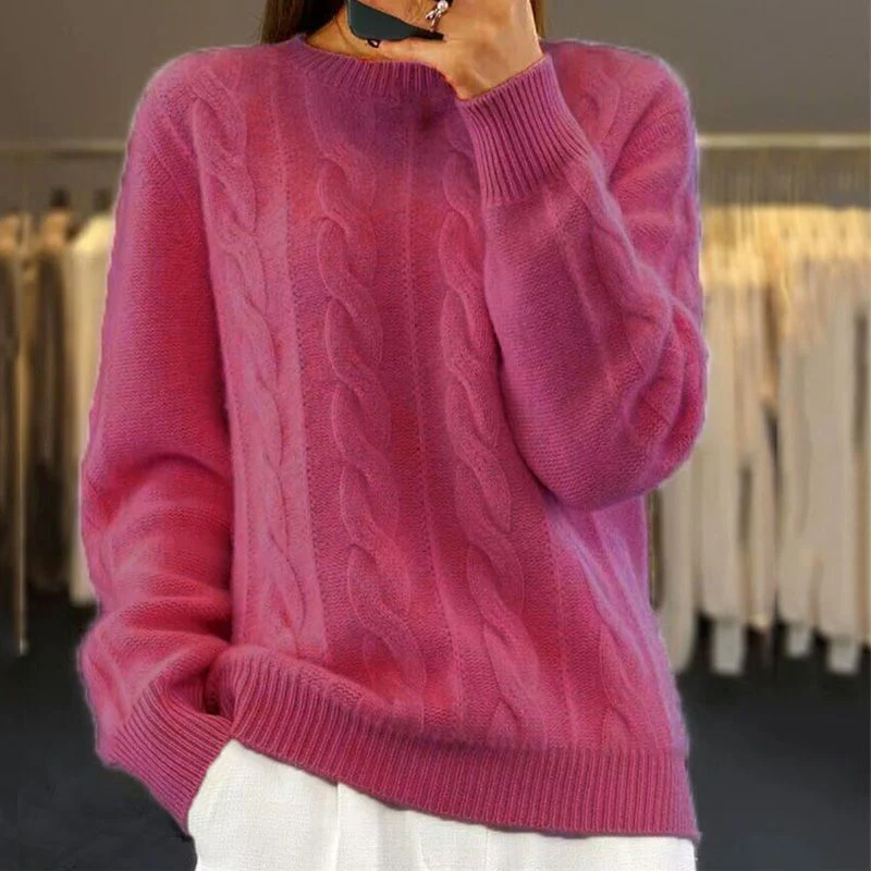 Michelle - Warm knitted sweater - Image 6