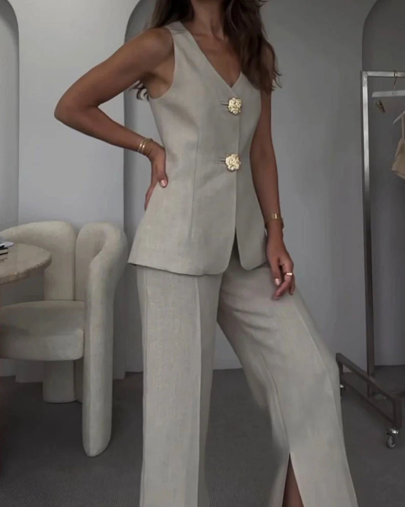 Mila - Elegant Two-Piece Set - Image 4