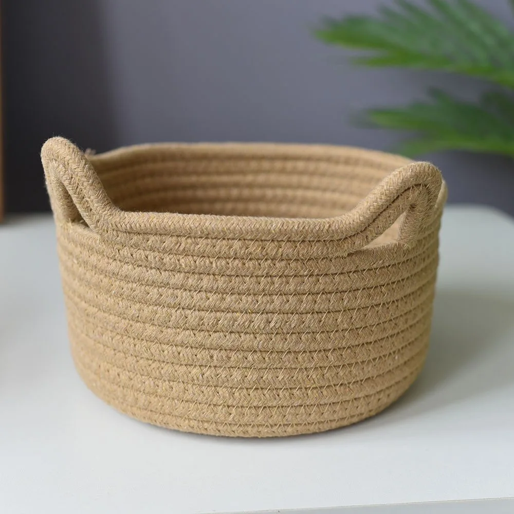 Woven Cat-Ear Storage Basket - Image 4