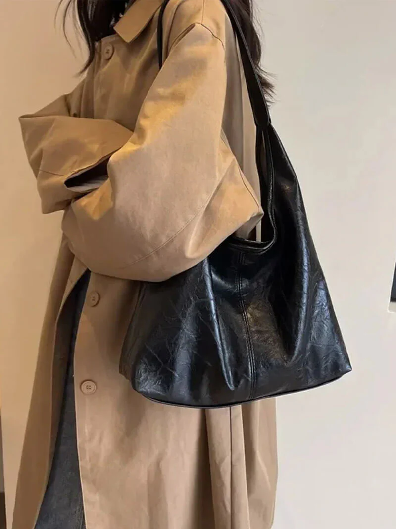 Women's shoulder bag - stylish leather bag - Image 6