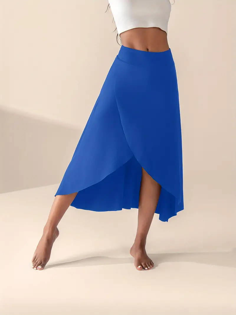 Mira – Skirt with High Waist, Split and Pockets - Image 16