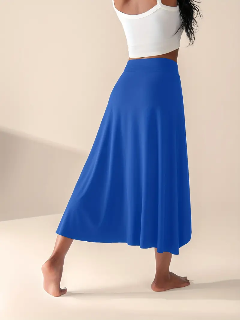 Mira – Skirt with High Waist, Split and Pockets - Image 19