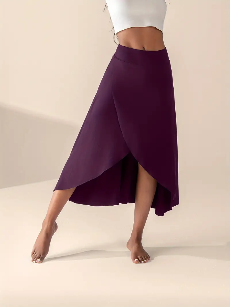 Mira – Skirt with High Waist, Split and Pockets - Image 21