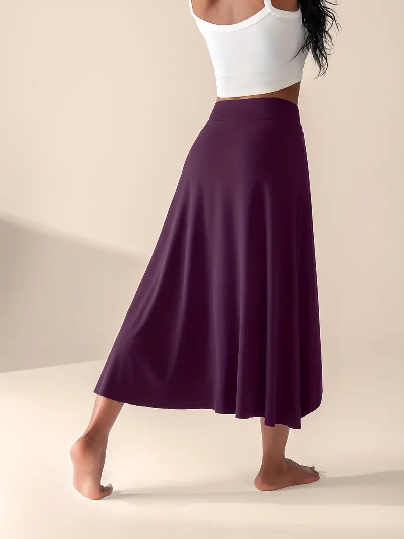 Mira – Skirt with High Waist, Split and Pockets - Image 23