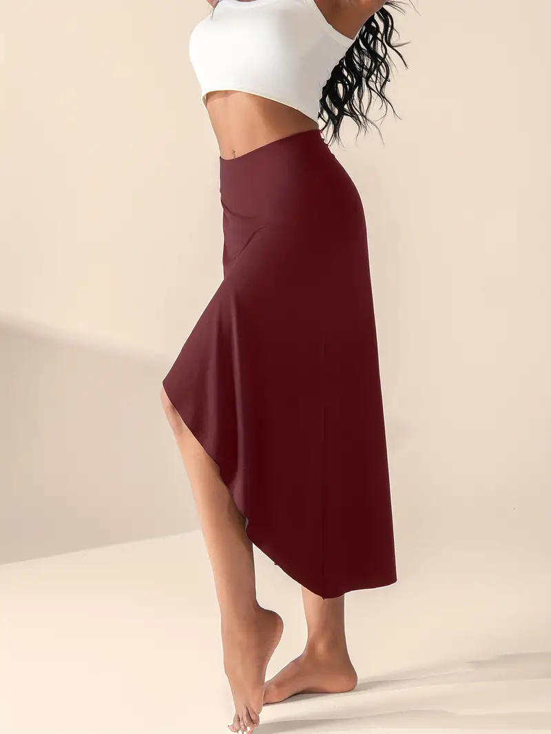 Mira – Skirt with High Waist, Split and Pockets - Image 7