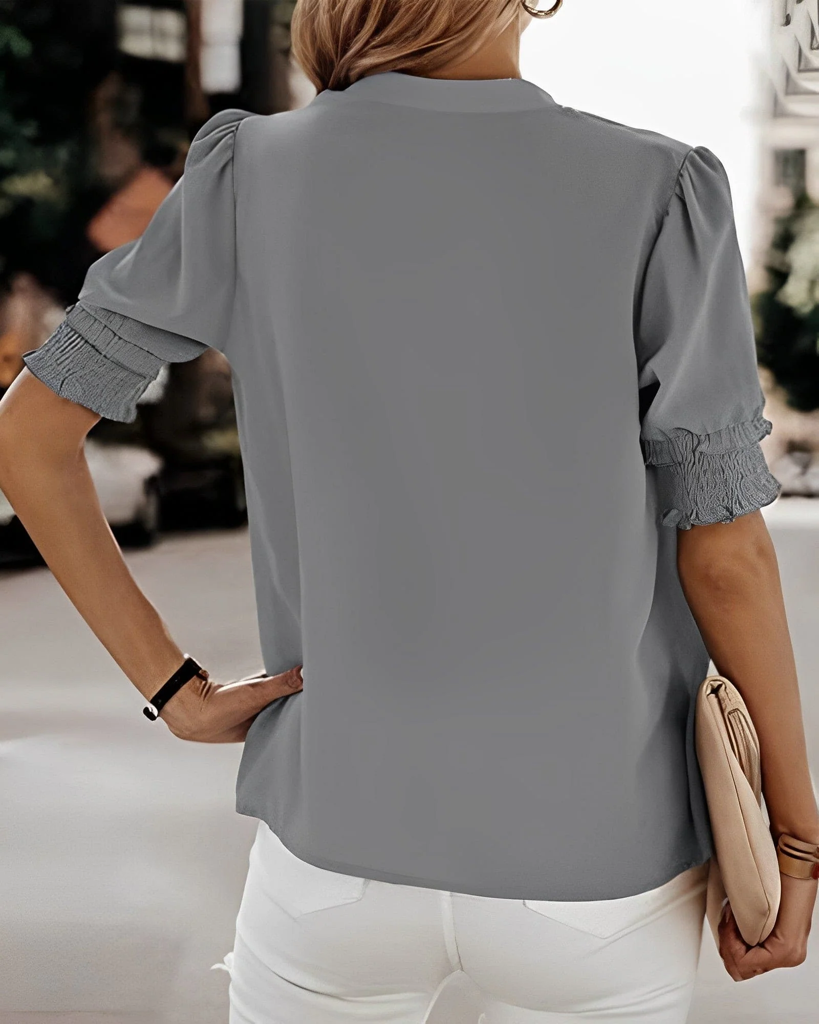Moniek | V-neck blouse - Image 11