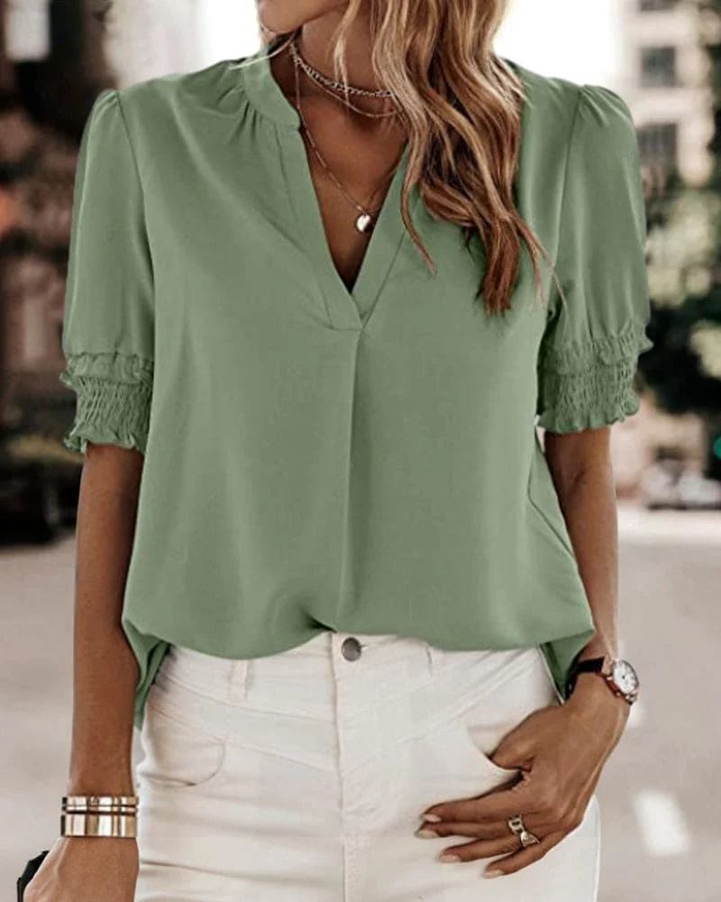 Moniek | V-neck blouse - Image 7
