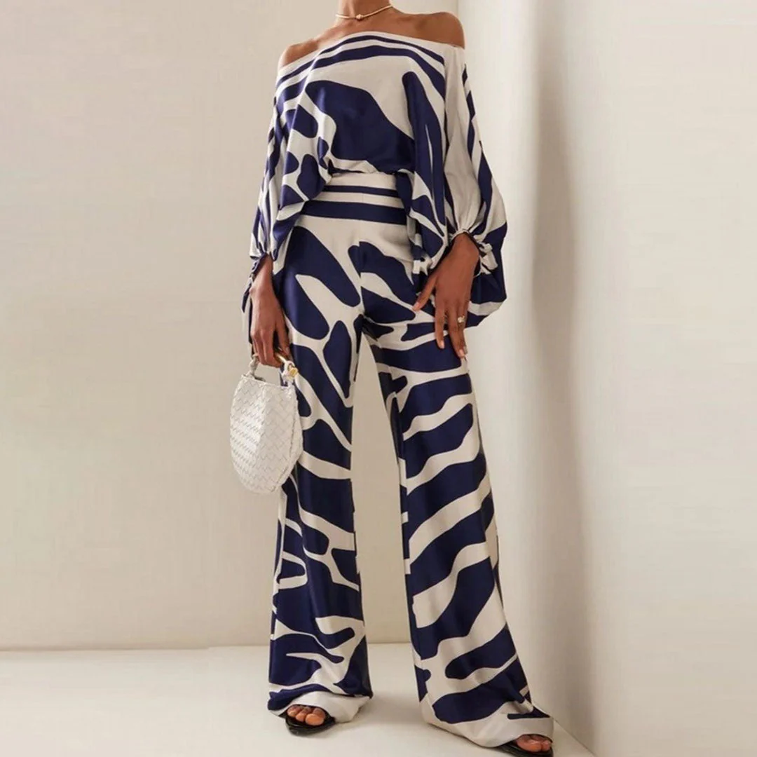 Mora - Elegant Two-Piece Satin Set Ladies - Image 7