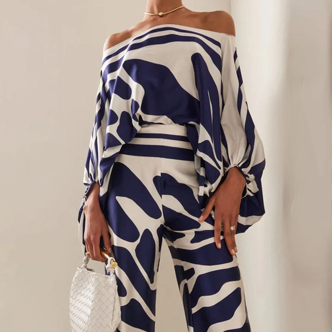 Mora - Elegant Two-Piece Satin Set Ladies - Image 8