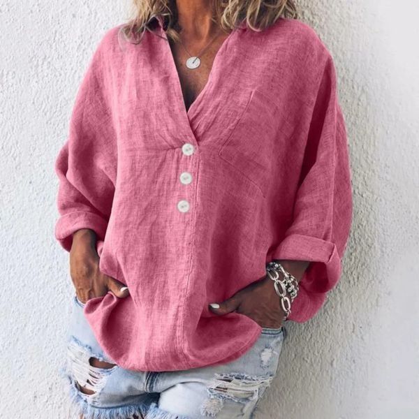 Natasja | Chic linen blouse - Image 5