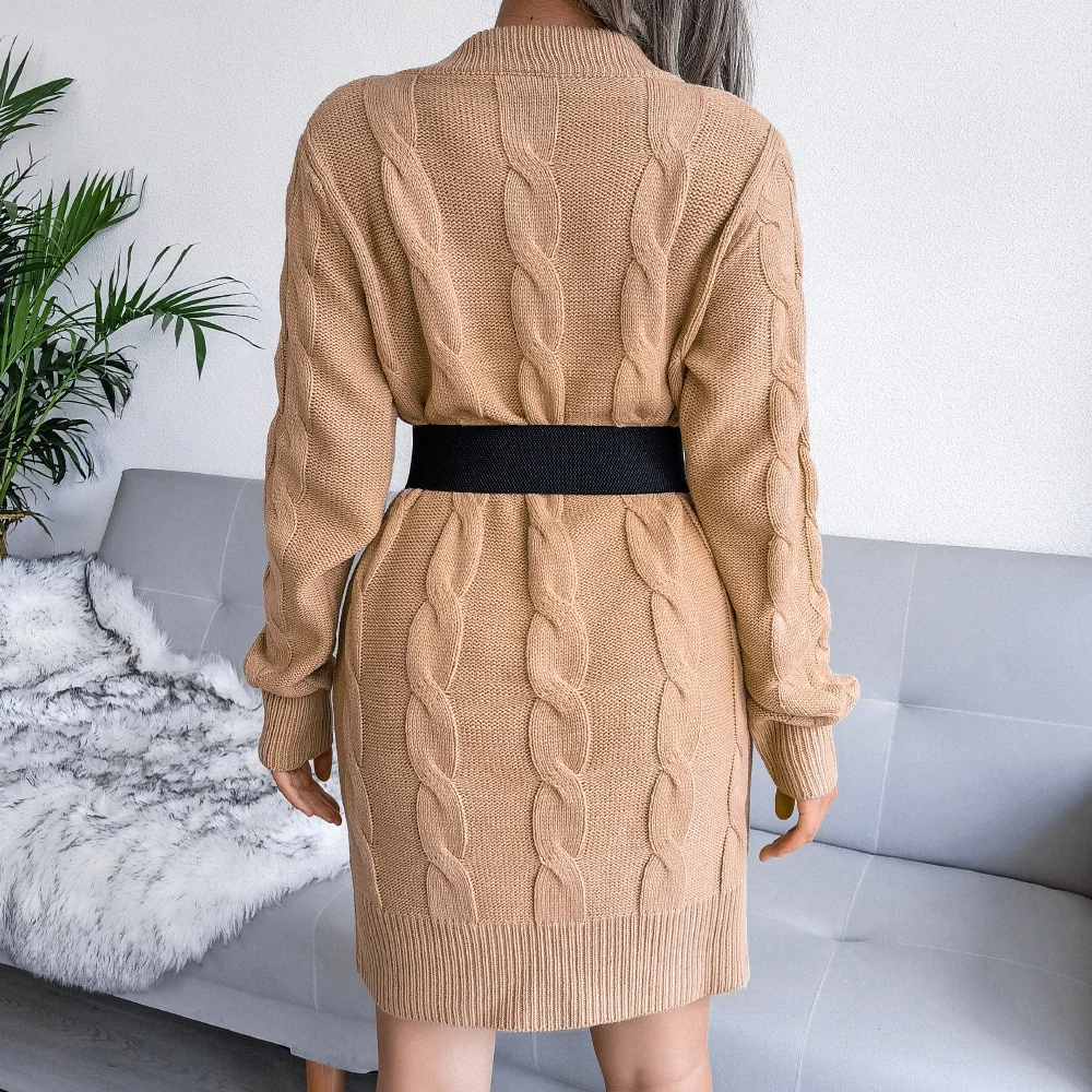 NATHALIE | Cozy Autumn Sweater Dress - Image 5