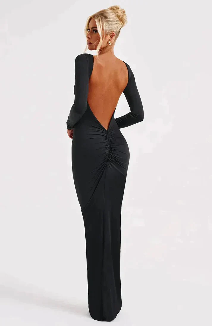 Nikki - maxi-dress with low back - Image 2