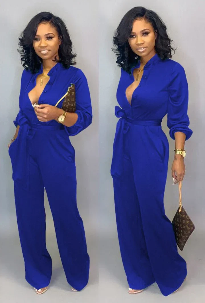 Niva – Stylish Jumpsuit With Long Sleeves For Women - Image 6