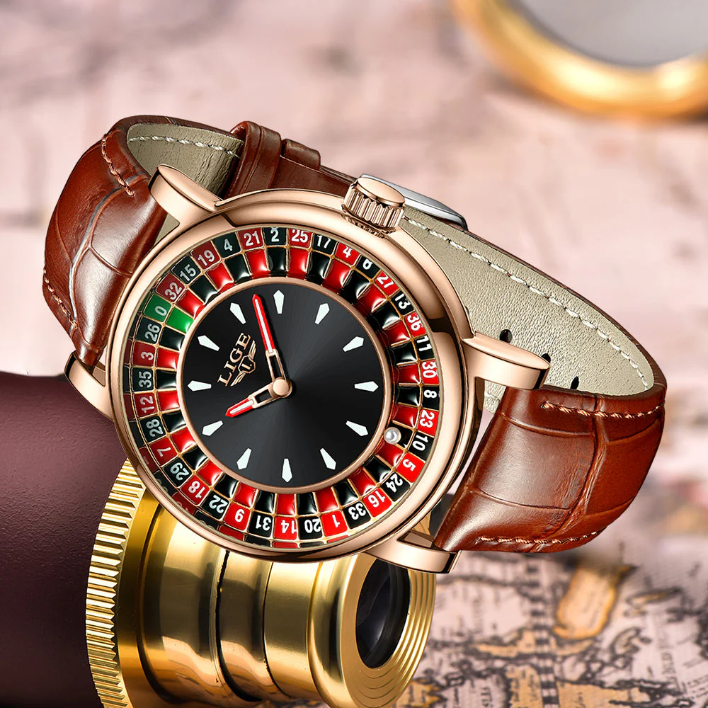Noah Standard Fit Watch | Rose Gold Tone Dial Watch - Image 3
