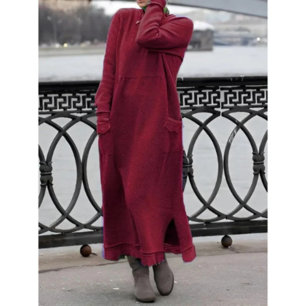 Noelle | Comfortable Maxi Winter Dress - Image 2