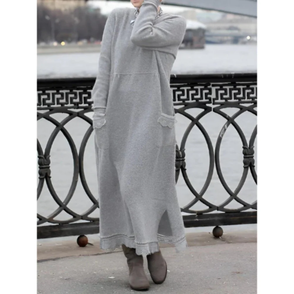 Noelle | Comfortable Maxi Winter Dress - Image 4