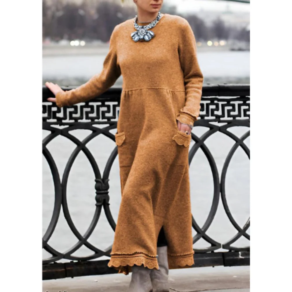 Noelle | Comfortable Maxi Winter Dress - Image 6