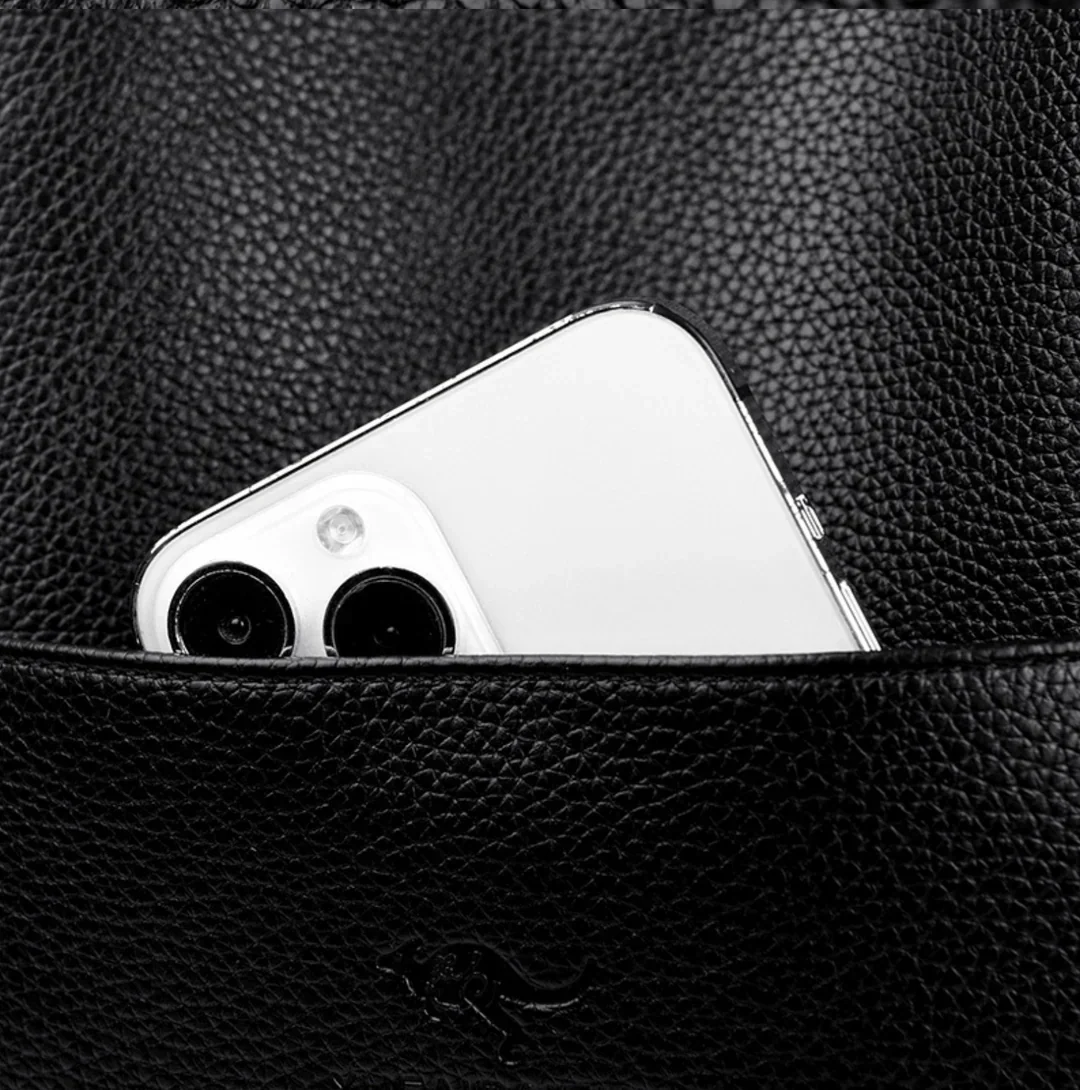 Elegant Women's Handbag Of Vegan Leather - Image 3
