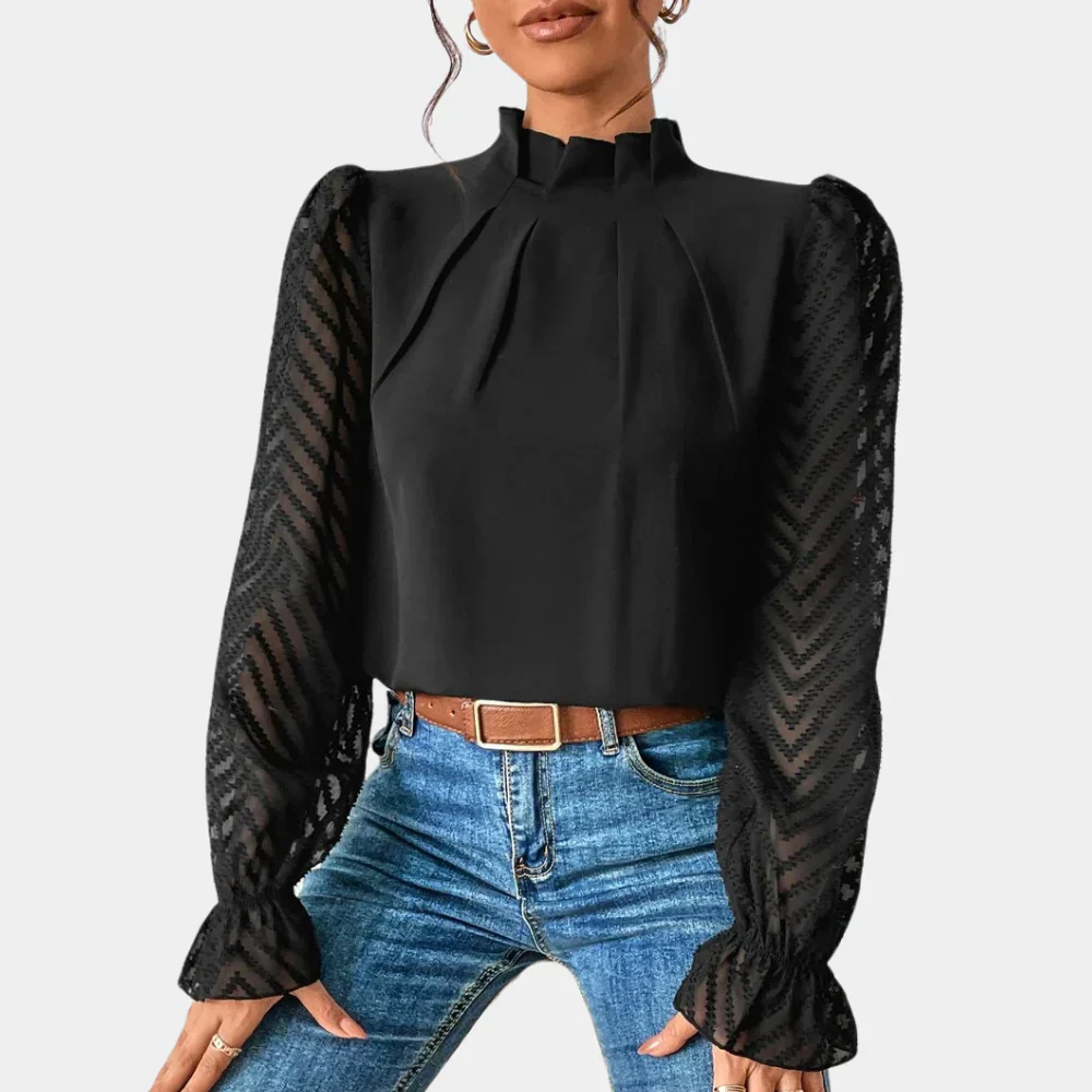 Noée – Elegant women's top with long sleeves | Timeless, stylish & versatile - Image 4