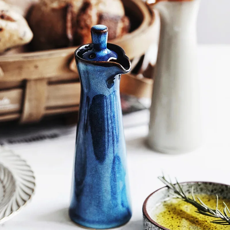 Gloss-Finished Ceramic Oil Dispenser - Image 3