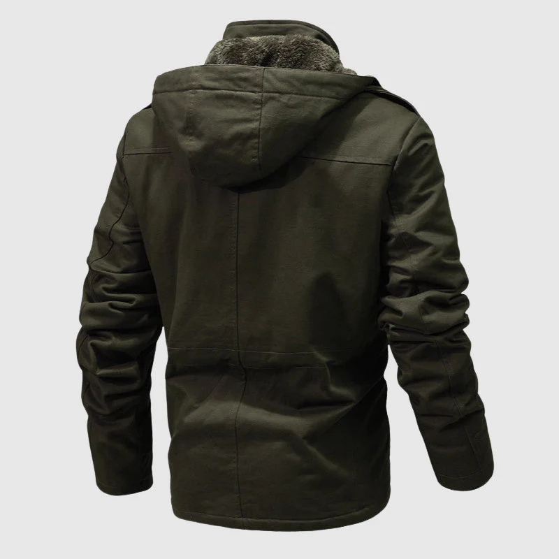 Oliver Relaxed Fit Tactical Outdoor Jacket | Multi-Pocket Drawstring Jacket - Image 3
