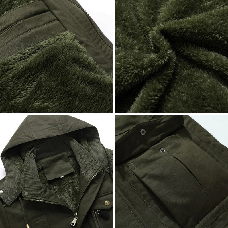 Oliver Relaxed Fit Tactical Outdoor Jacket | Multi-Pocket Drawstring Jacket - Image 6