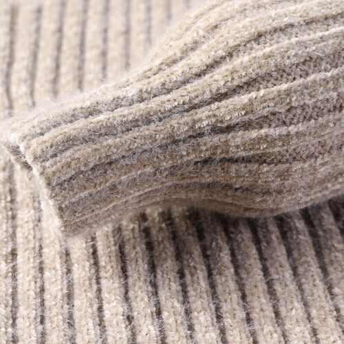 Oliver Slim Fit Turtleneck Sweater | Ribbed Long Sleeve Sweater - Image 8