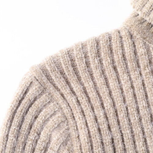 Oliver Slim Fit Turtleneck Sweater | Ribbed Long Sleeve Sweater - Image 9
