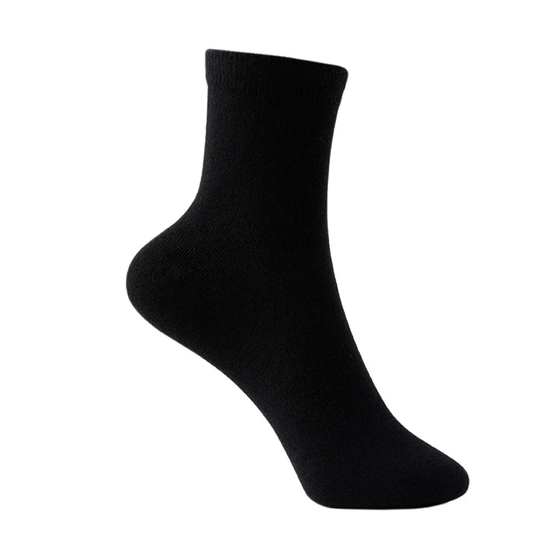 Olivia Form-Fitting Ankle Socks | Solid Ribbed Cuff Ankle Socks - Image 4