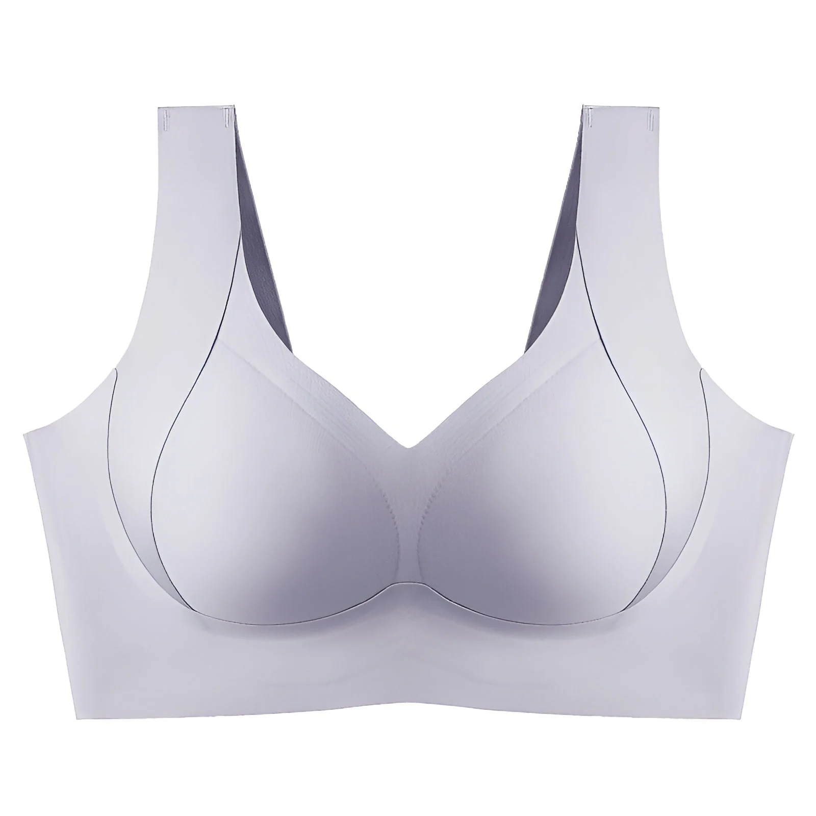 Supportive women's wireless bra with adjustable straps - Image 10