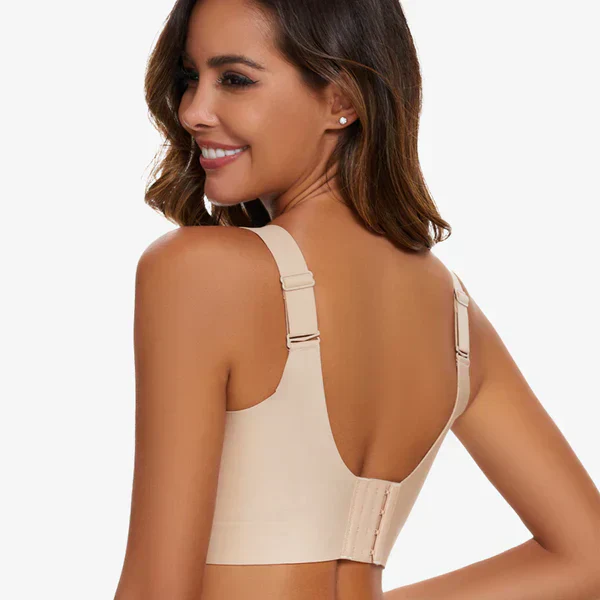 Supportive women's wireless bra with adjustable straps - Image 2