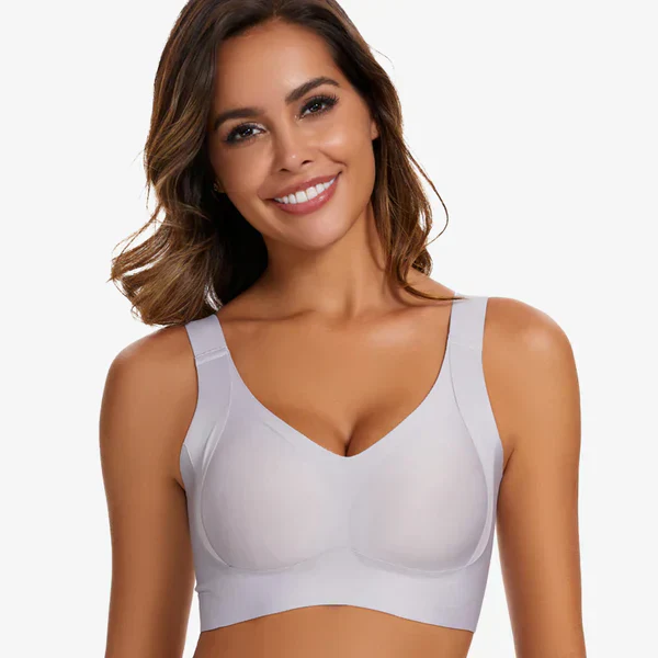 Supportive women's wireless bra with adjustable straps - Image 5