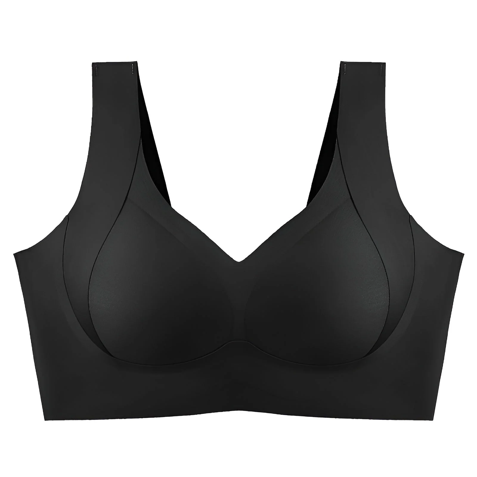 Supportive women's wireless bra with adjustable straps - Image 9