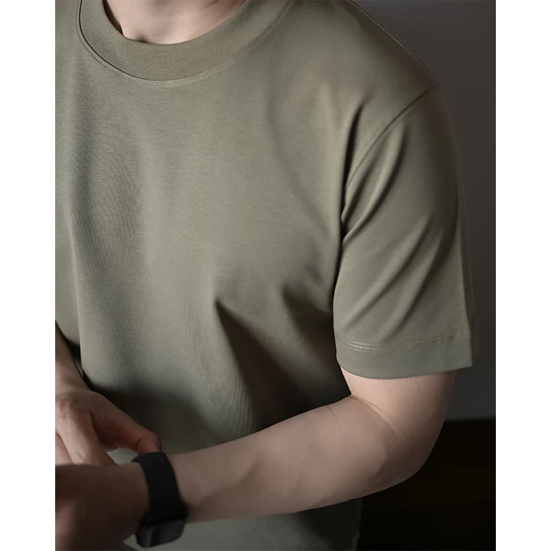 Men's T-shirt with short sleeves and round neck - Everyday comfort - Image 4