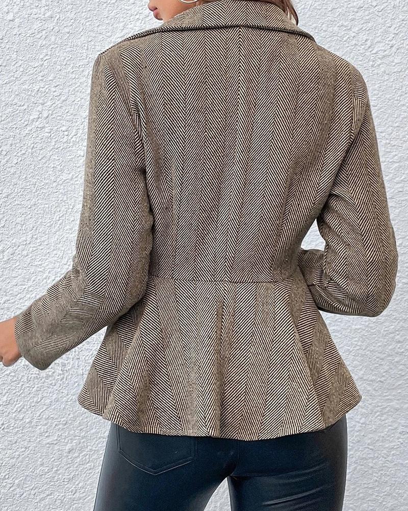 Made to measure peplum blazer - elegant women's jacket for work - Image 11