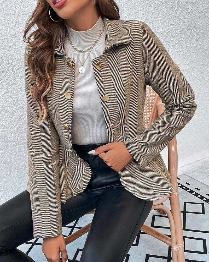 Made to measure peplum blazer - elegant women's jacket for work - Image 3
