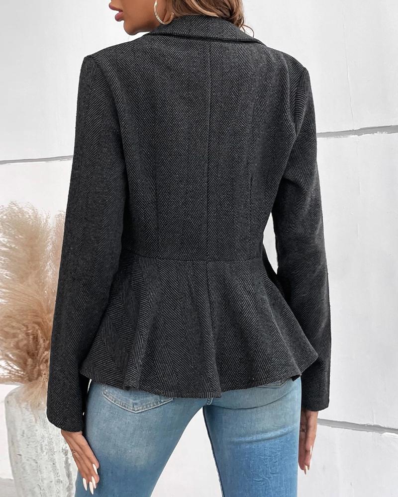 Made to measure peplum blazer - elegant women's jacket for work - Image 6