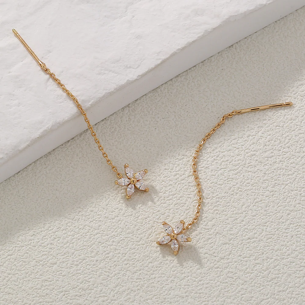 Opal | Graceful Pull-Trough Earrings - Image 6